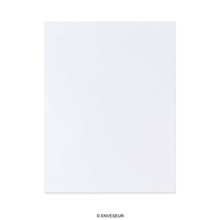 Vitt Kuvert med Kartongbakstycke 241x178 mm