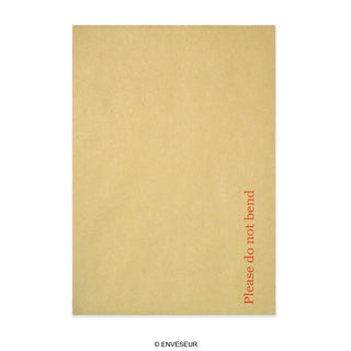 Manillakuvert med Kartongbakstycke - Tryckt 324x229mm (C4) 450gsm