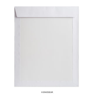 Vitt Kuvert med Kartongbakstycke 430x320 mm 450gr