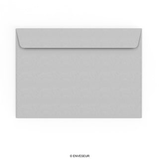 162x229 mm (C5) ljusgrå kuvert