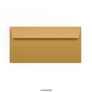 110x220 mm (DL) Guldigt kuvert