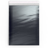 Glansig metallisk bubbelpåsa