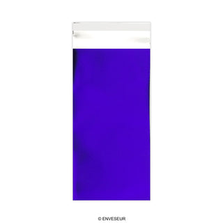 Färgade mattfolierade påsar