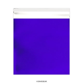 Färgade mattfolierade påsar