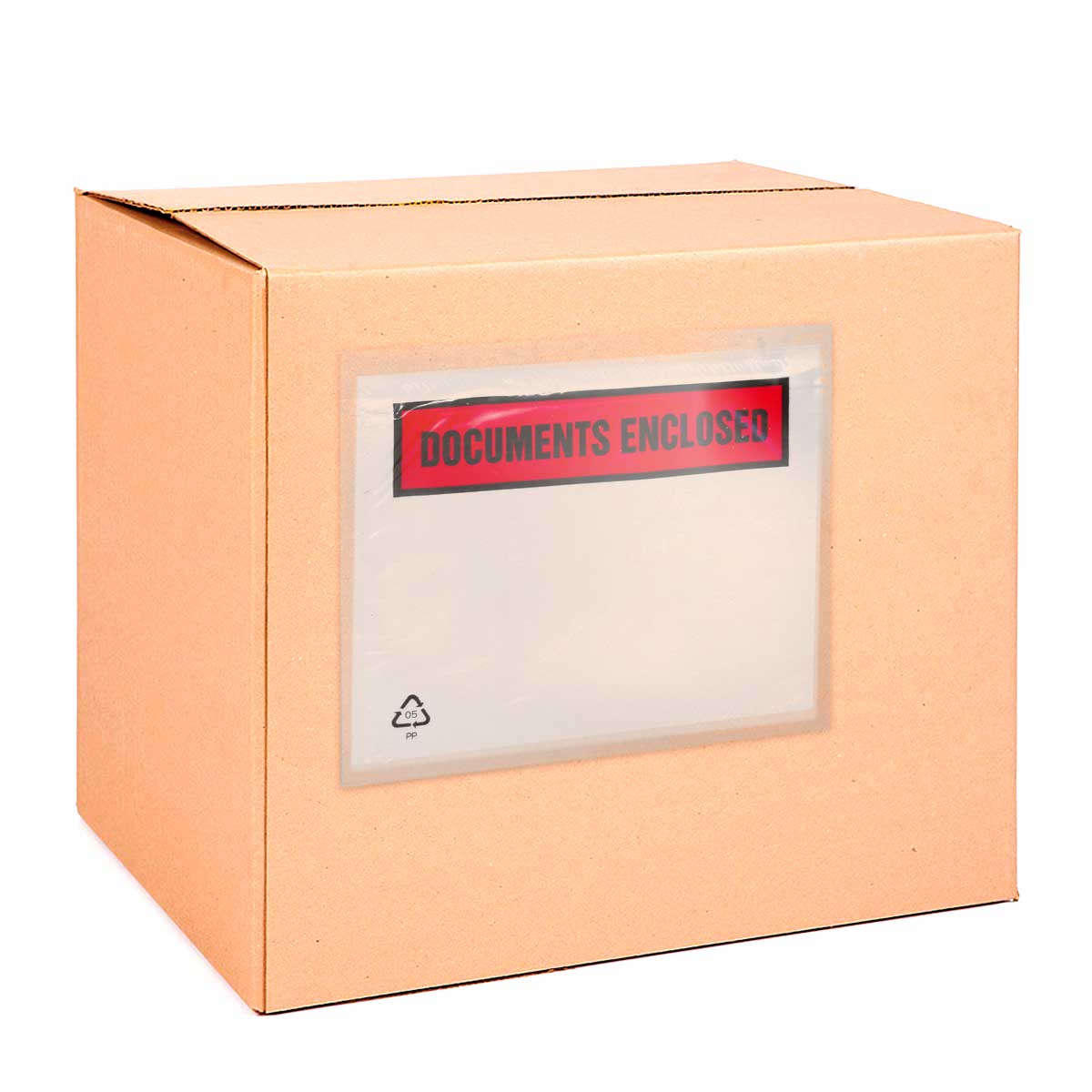 Tryckta Packsedelskuvert av papper