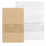 Doypack matkassar med fönster