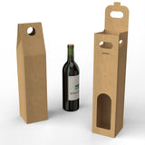 Kartonglåda vinflaska (75 cl.)