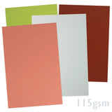 Sirio Color papper sorterat 115g/m² - 50 ark
