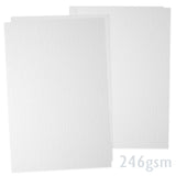 Räfflat papper 246g/m²