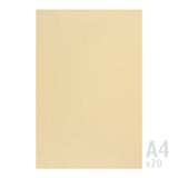 Sirio Color papper sorterat 170g/m² - 20 ark
