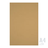 Sirio Color papper sorterat 170g/m² - 20 ark