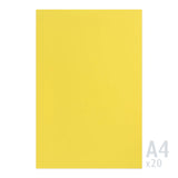 Sirio Color papper sorterat 170g/m² - 20 ark