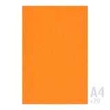 Sirio Color papper sorterat 170g/m² - 20 ark