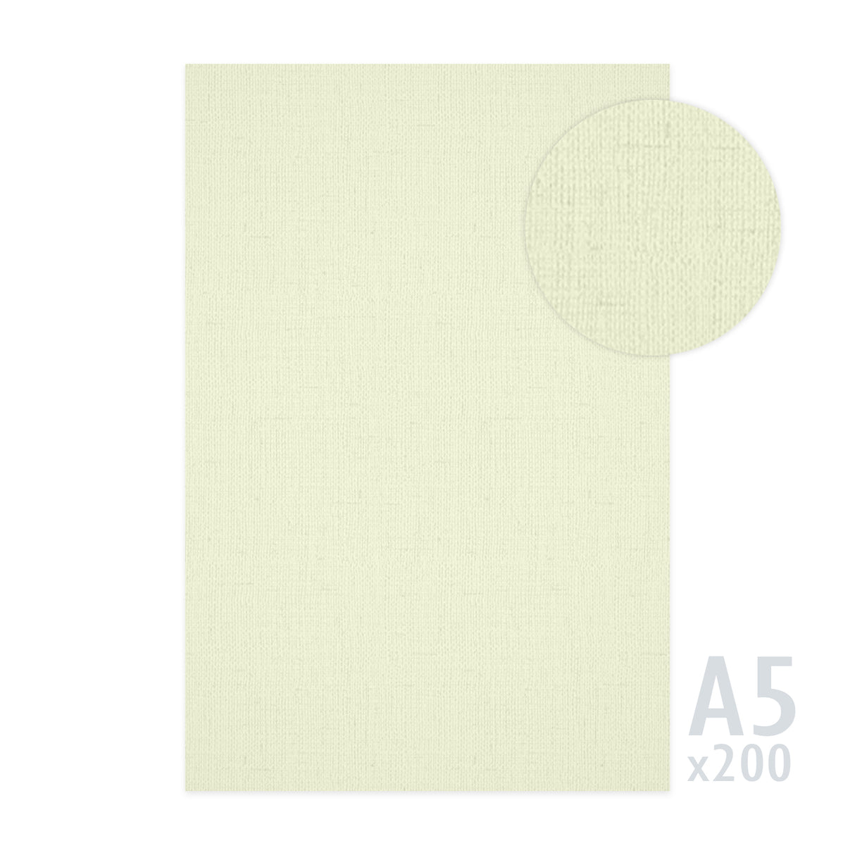 Linnestrukturerat papper 185g/m²