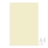 Lessebo papper 100g/m² - 20 ark