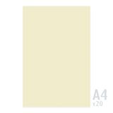 Lessebo papper 170g/m² - 20 ark
