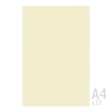 Lessebo papper 240g/m² - 20 ark
