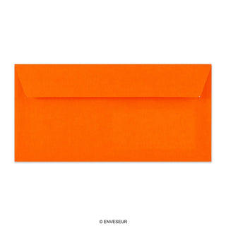 110x220 mm (DL) Neonorange kuvert