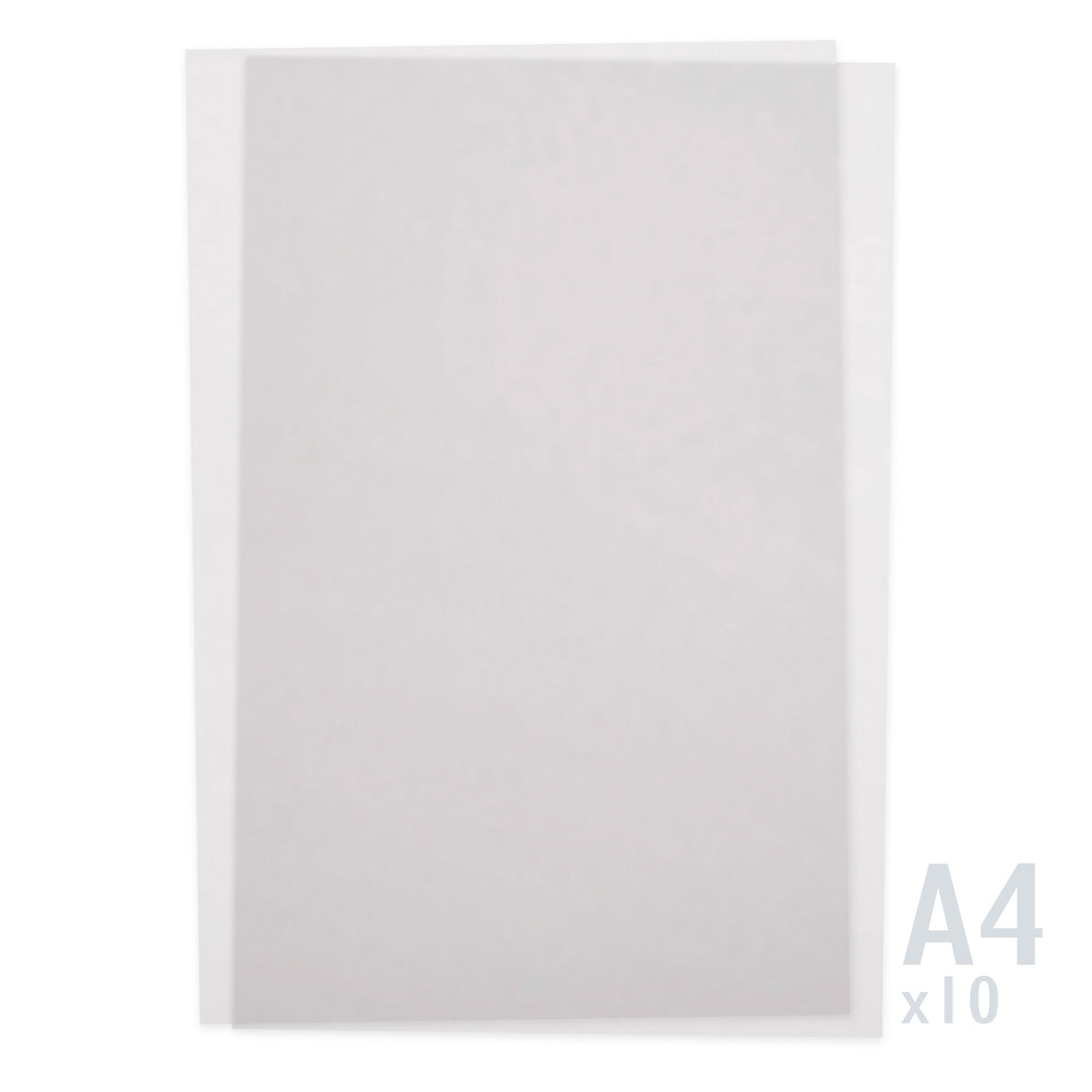 Genomskinligt papper 90g/m² - 10 A4 ark