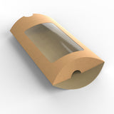 Kraft-kuddlådor med fönster