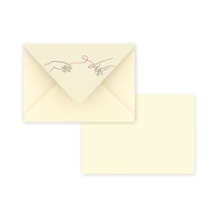 Wedding Envelopes (Destiny Design) Ivory 114 x 162 mm (C6)