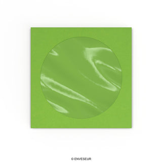 CD-kuvert med fönster