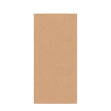 Kuvert med sträng och bricka och bälgsidor