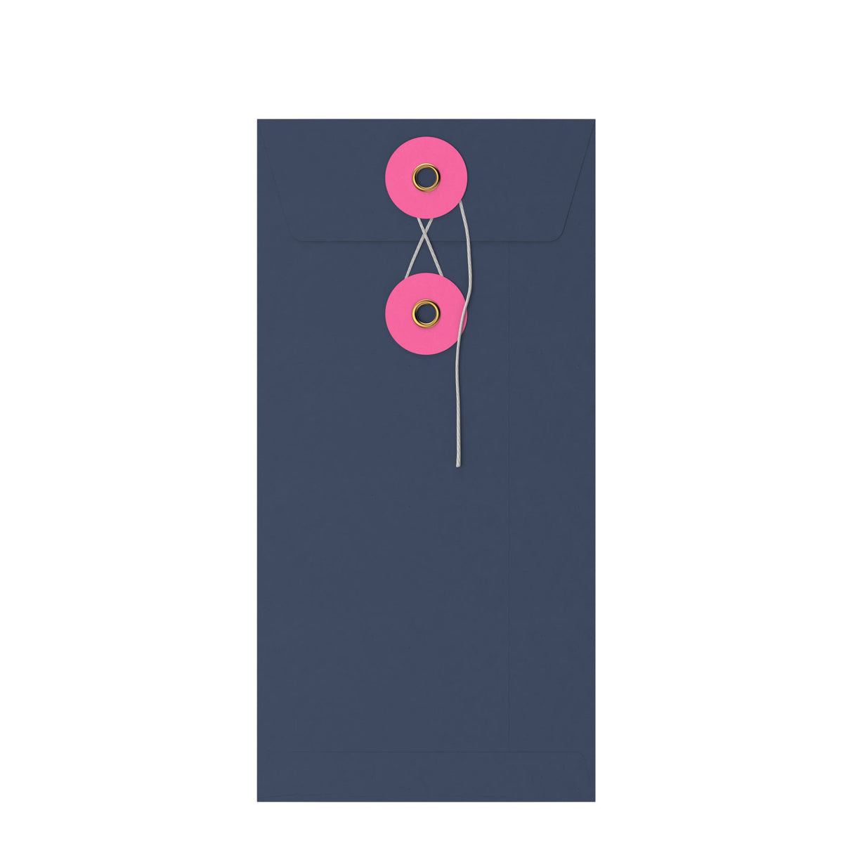 Färgade kuvert med snör- och skivförslutning