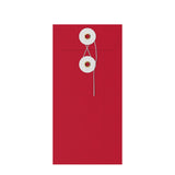 Färgade kuvert med snör- och skivförslutning