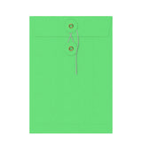 Färgade kuvert med snör- och skivförslutning