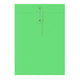 Coloured envelopes with string and washer closure Green 324 x 229 mm (C4)