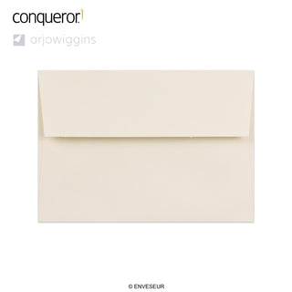 114x162 mm (C6) Krämfärgad Conqueror-kuvert