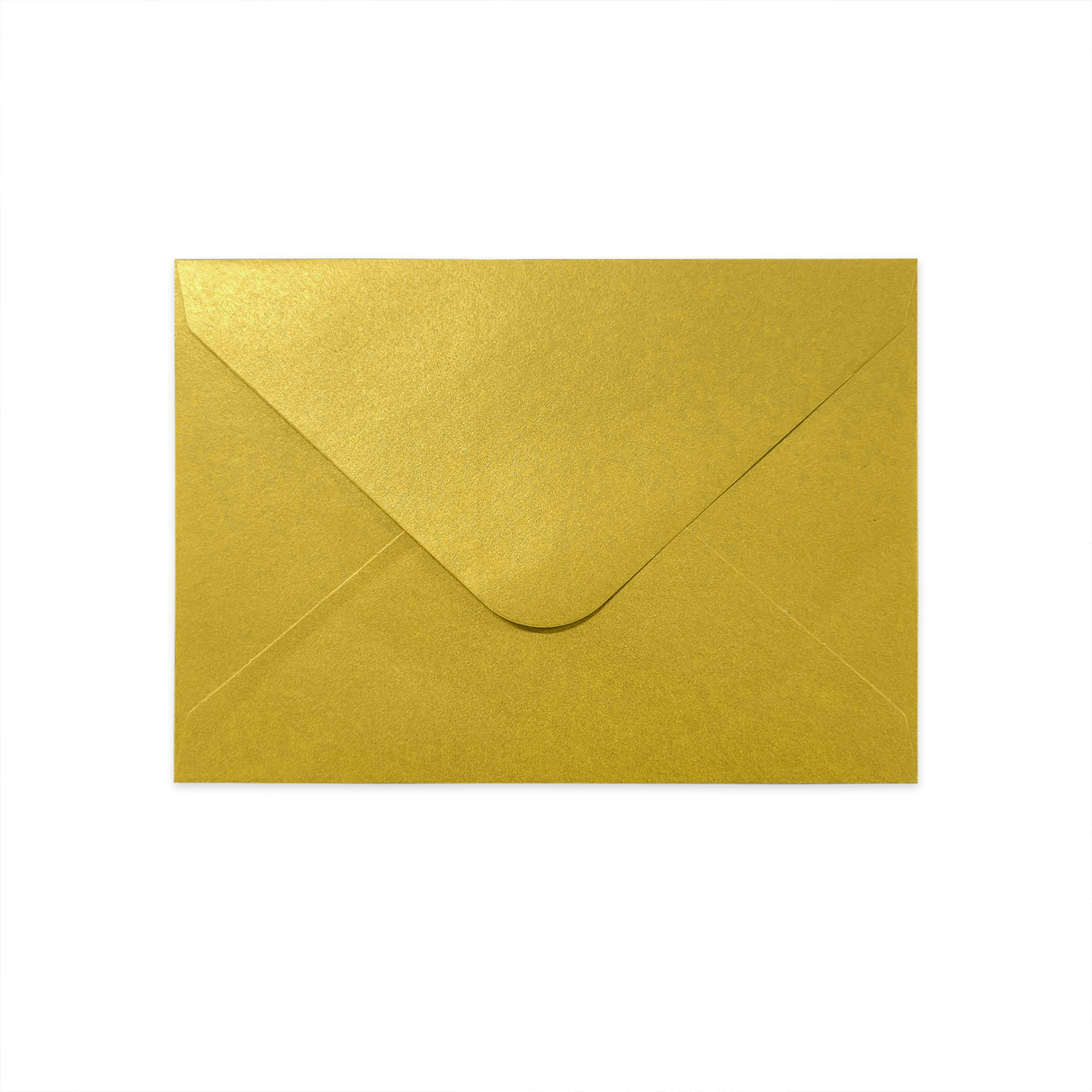 C6 114x162mm - Metalliskt kuvert i guld 120g